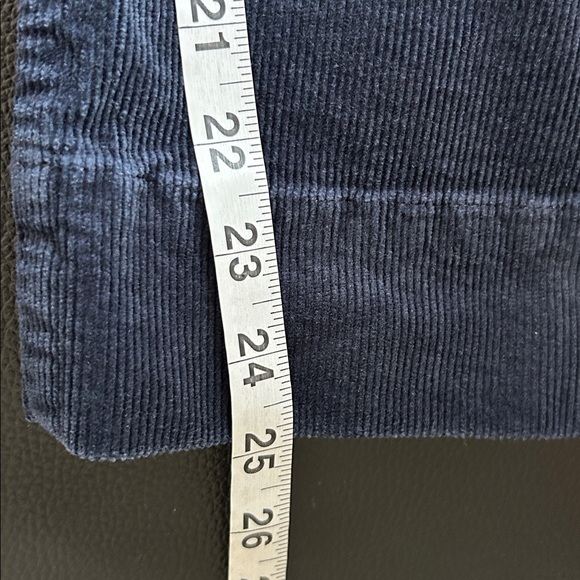 Maeve Corduroy Navy Wide-Leg Pants - Picture 12 of 12